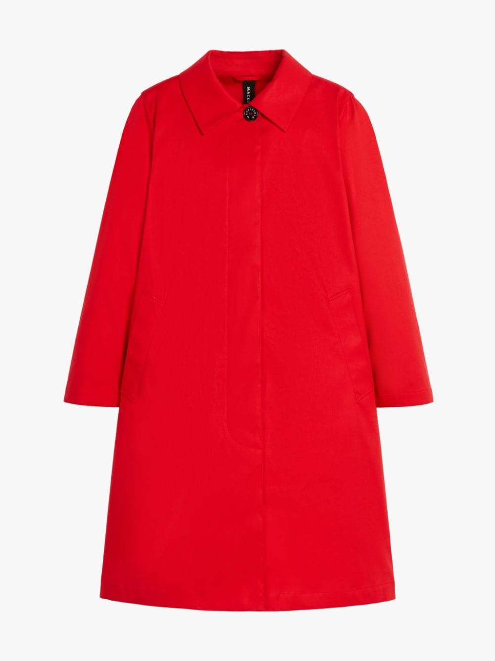 BANTON RED RAINTEC COTTON COAT | LM-1057 - 1