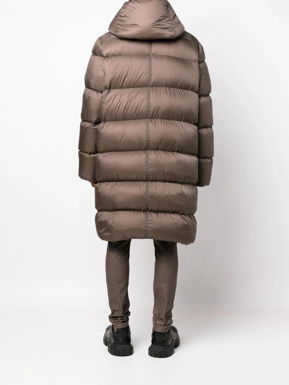 feather-down padded coat - 4