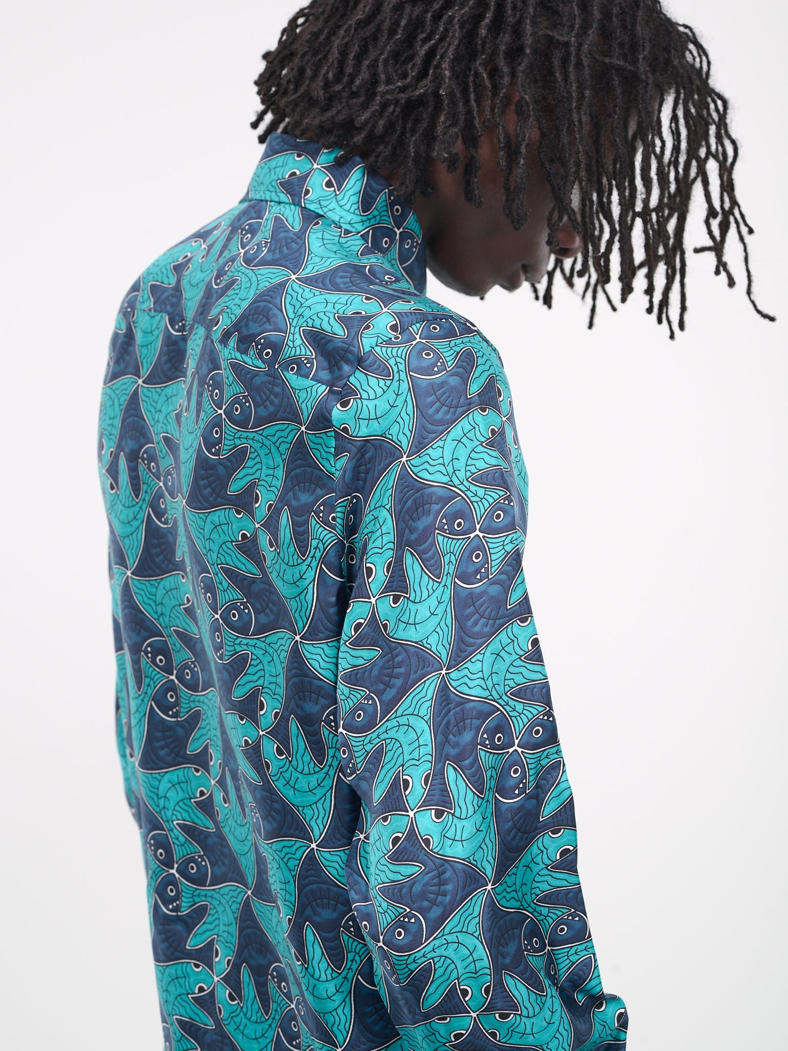 Fish Print Shirt - 5