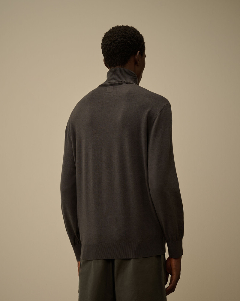 Extrafine Merino Wool Turtleneck Sweater 4