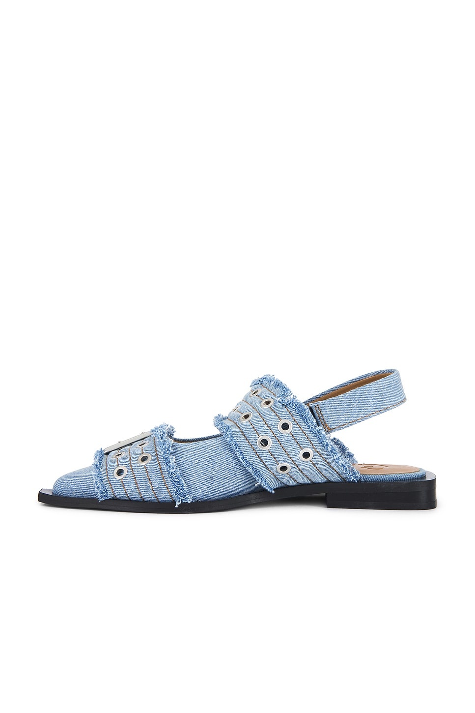 Feminine Buckle Ballerina - 5