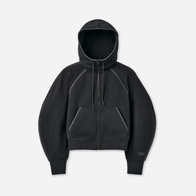 ® Women's Classic Full-Zip Hoodie in Black - 1