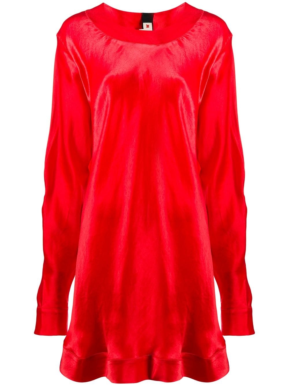 straight longsleeved top - 1