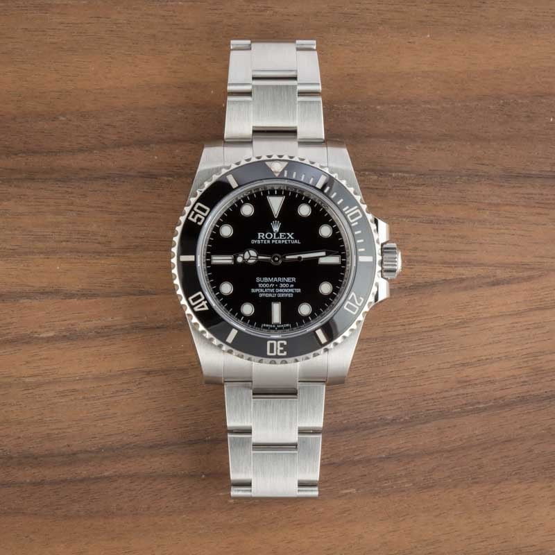 Pre-owned Rolex Submariner Ref 114060 Stainless Steel - 6