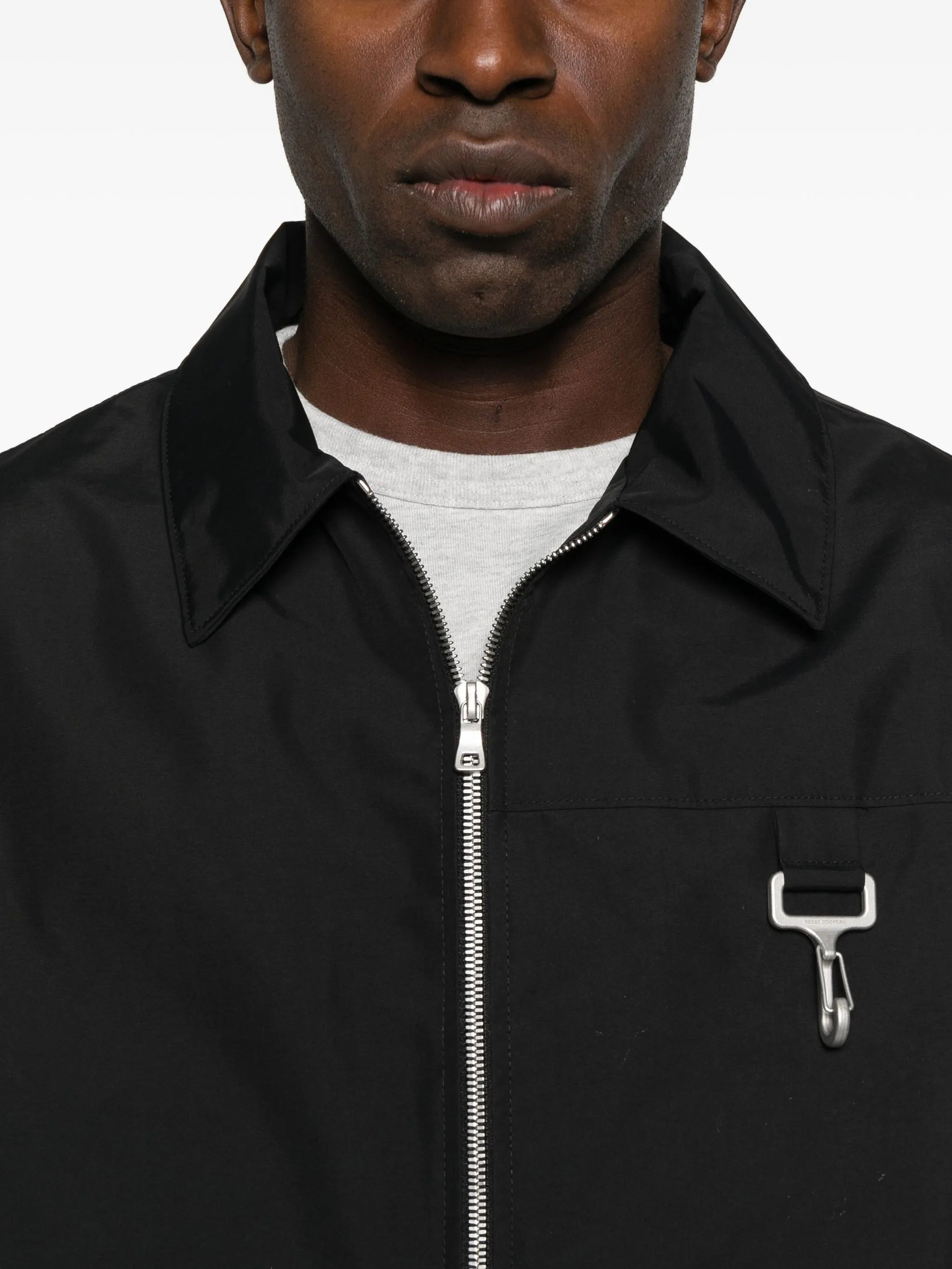zip-up shirt jacket - 5
