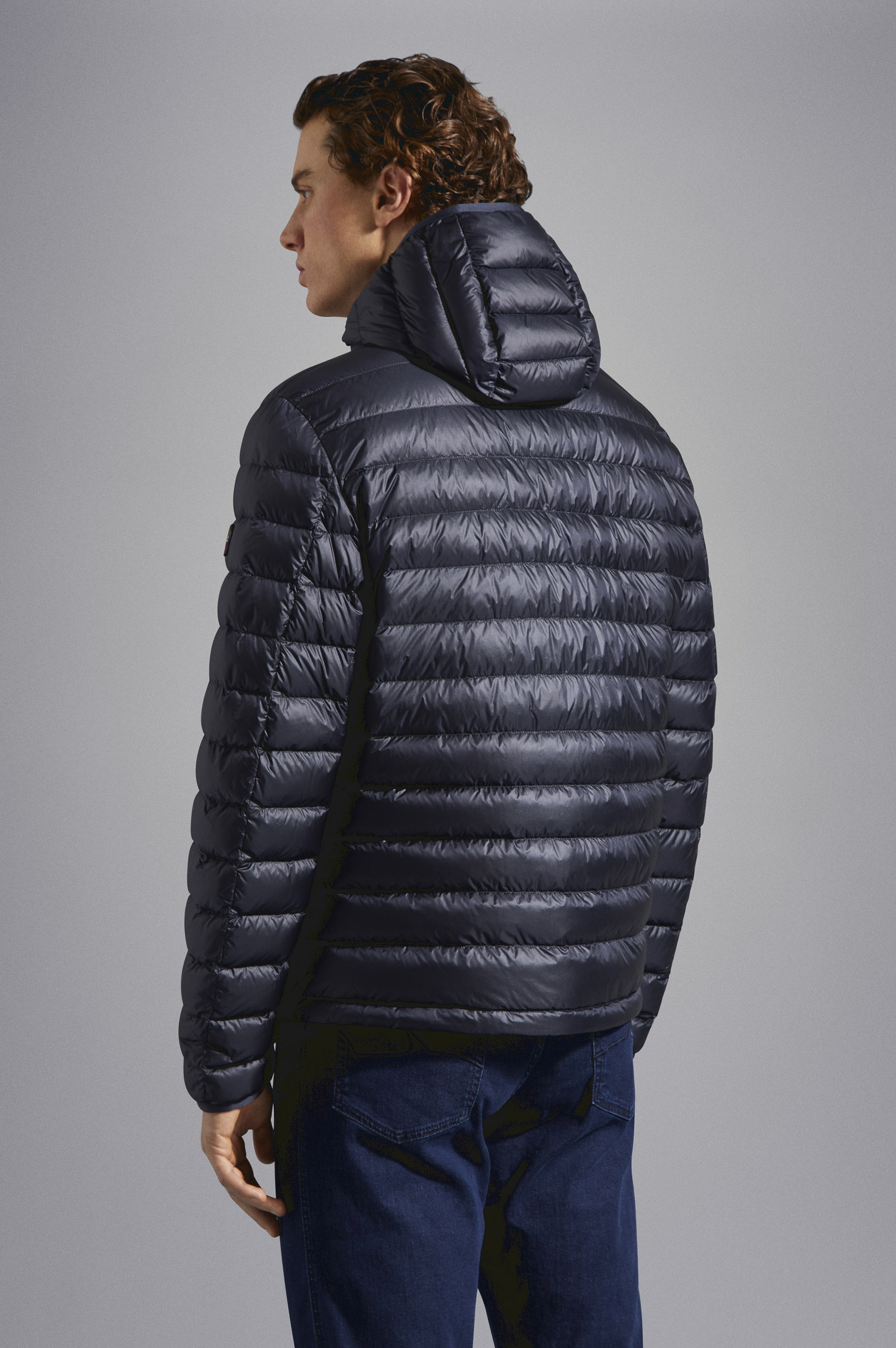 ULTRALIGHT DOWN JACKET WITH DETACHABLE HOOD - 3