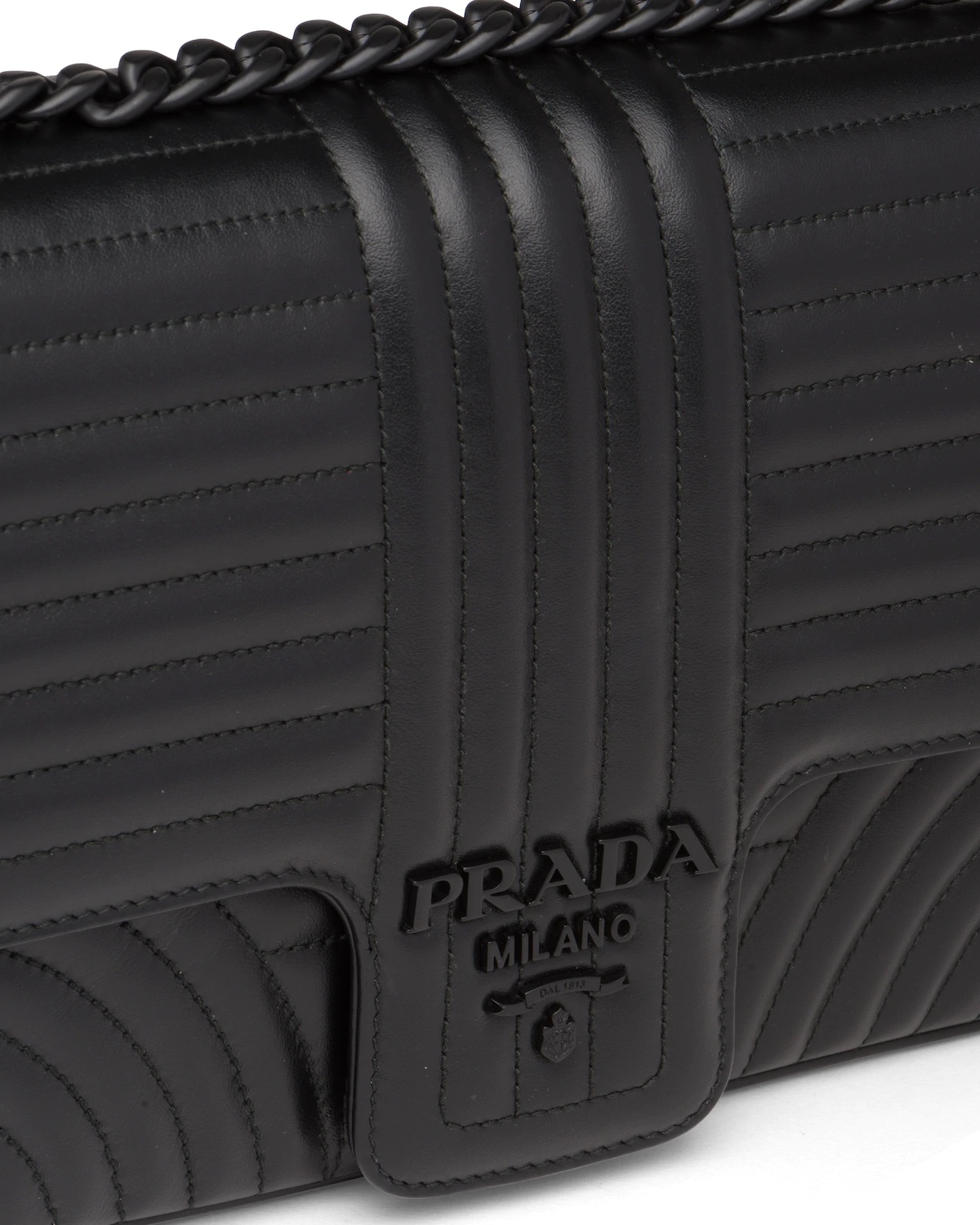 Large Prada Diagramme shoulder bag - 6