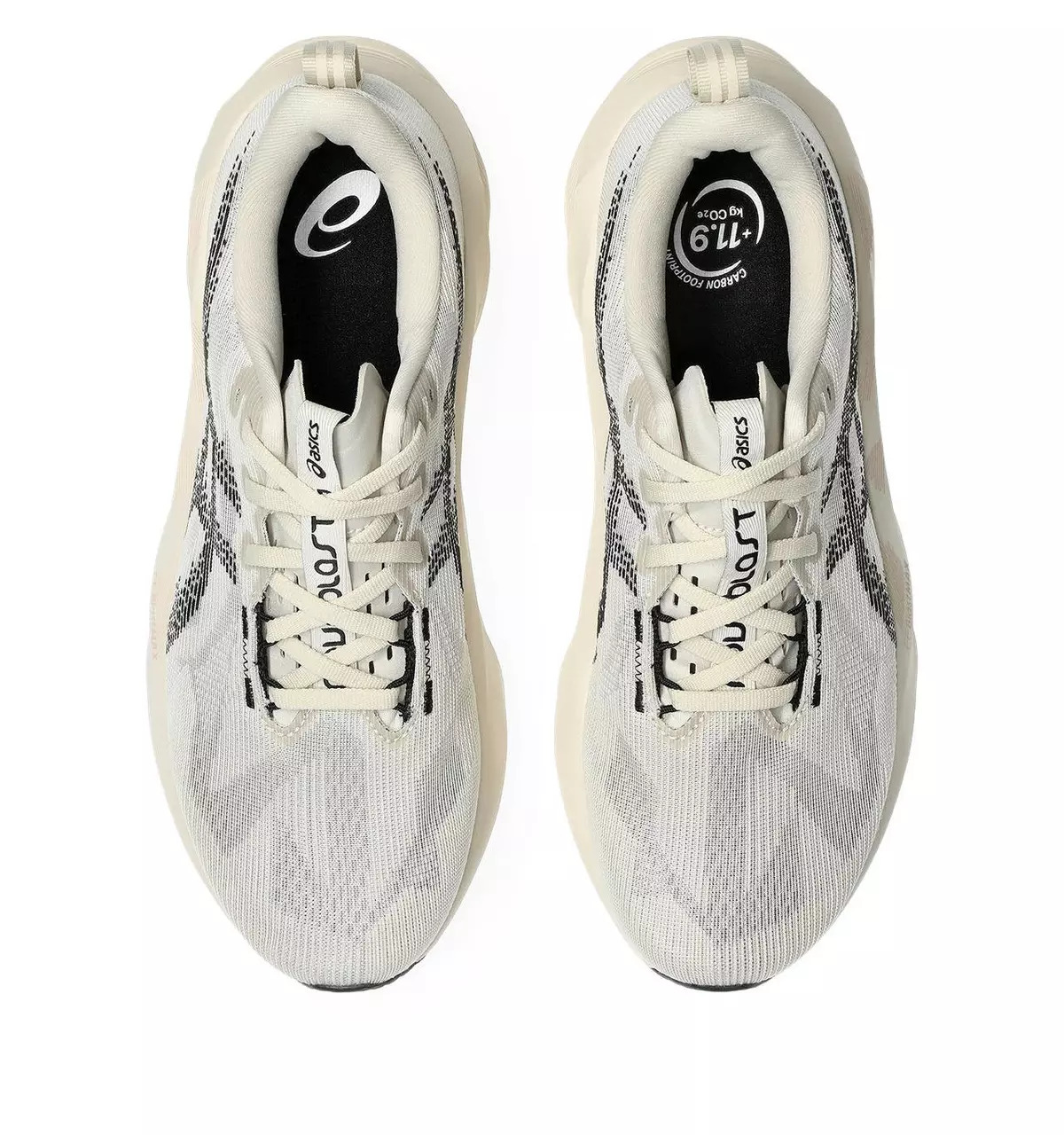 ASICS NOVABLAST 5 "Oatmeal/Black" Men's Running Shoe - 3