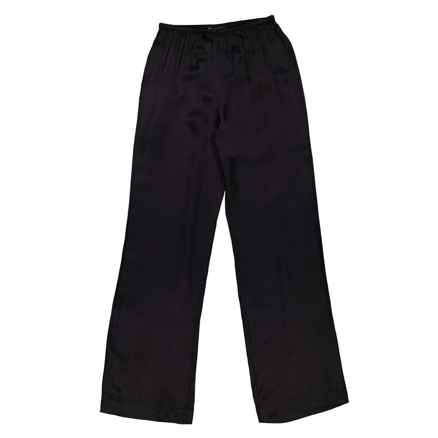Anine Bing Ladies Black Aden Wide Leg Pants - 5