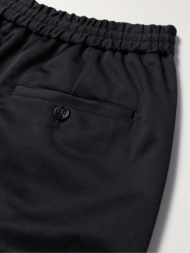 Straight-Leg Cotton-Sateen Shorts 5