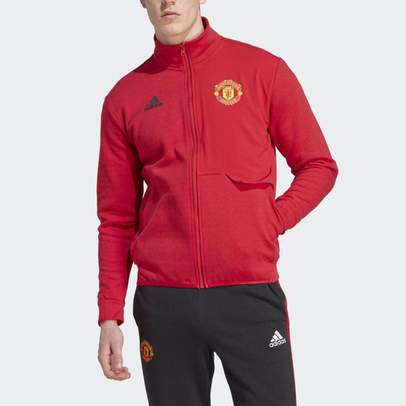 adidas adidas Manchester United Anthem Jacket 'Real Red' IA8564 outlook