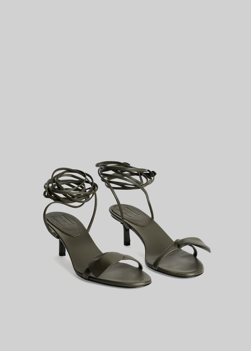 By Malene Birger Paulin Leather Sandals - Sycamore 1
