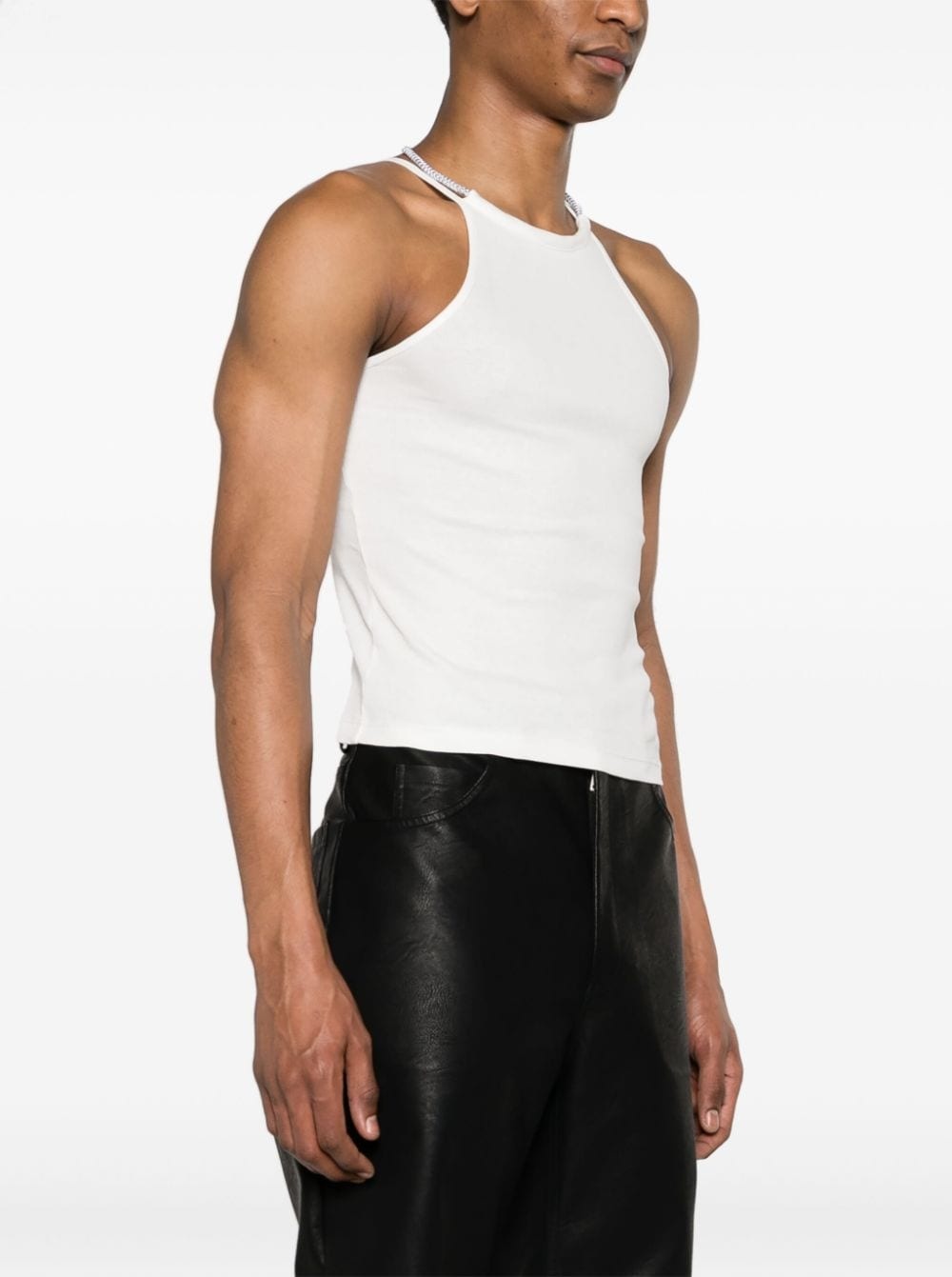 Barball fine-ribbed tank top - 4