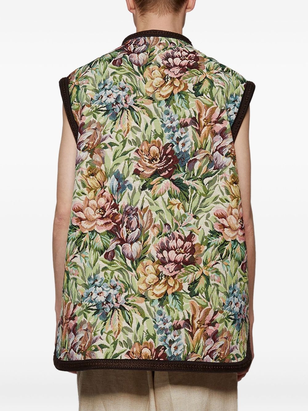 Apres L'hiver-jacquard vest - 5