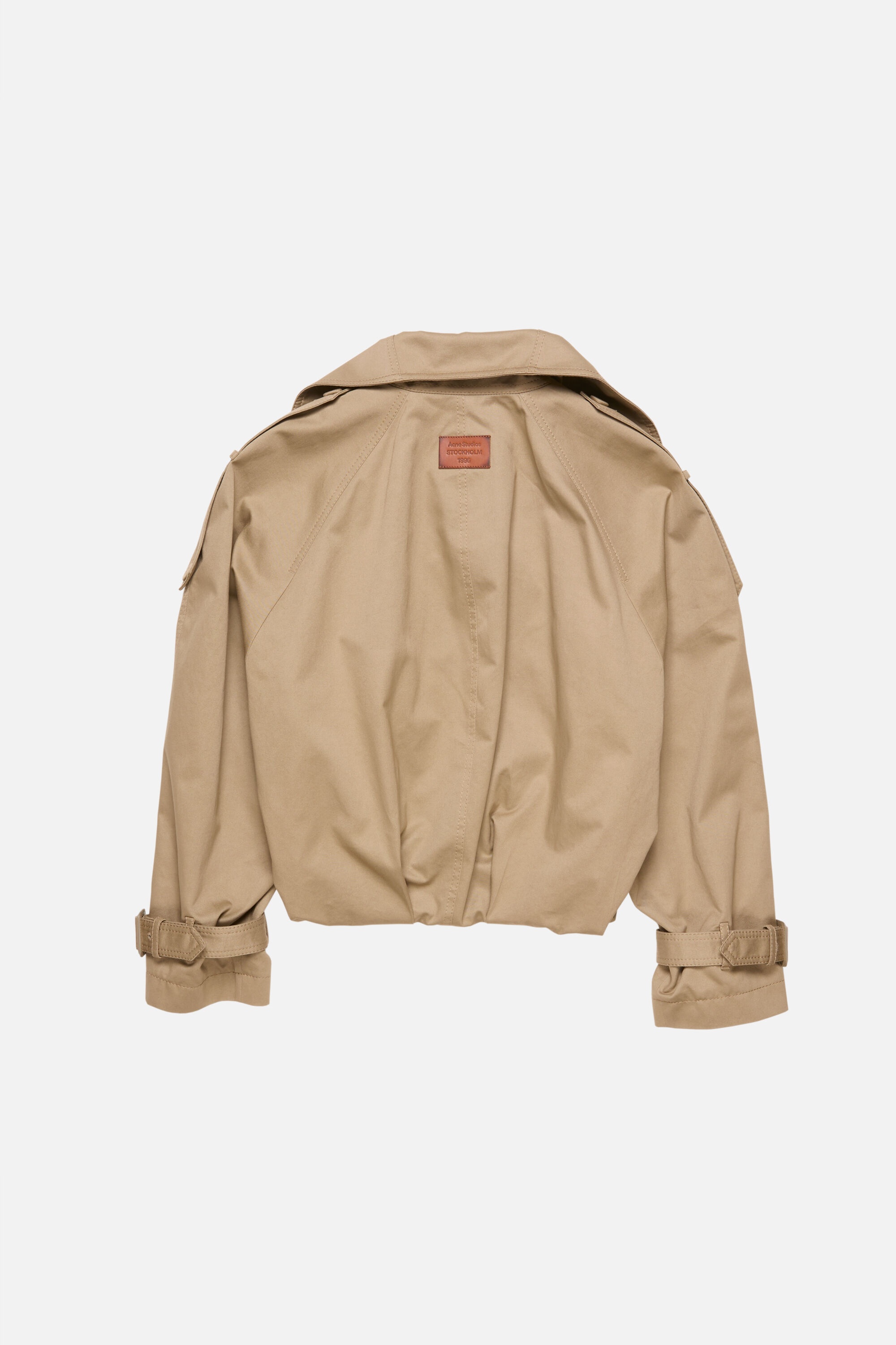 Acne Studios ベージュ ミリタリージャケット Acne Studios Twill jacket - Mud beige | REVERSIBLE