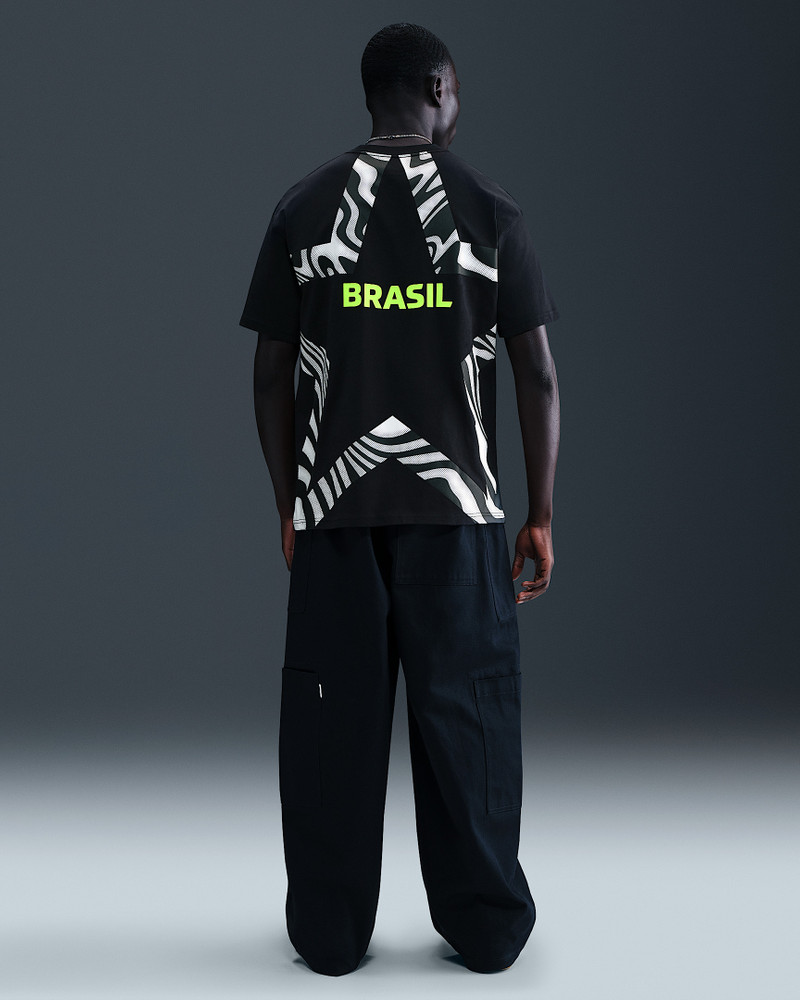 Brazil Premium Goalkeeper Men's Nike Soccer T-Shirt 5