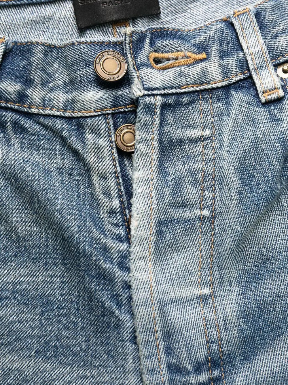mid-rise straight jeans - 6