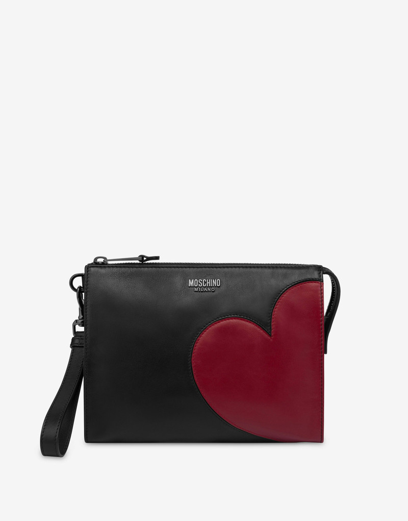 HEART GRAPHIC CLUTCH 1
