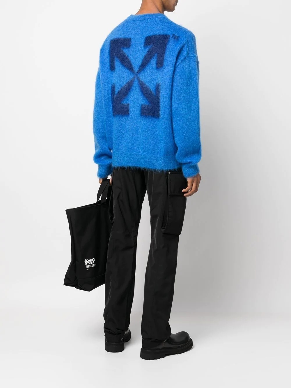 Arrow Skate textured-knit jumper - 2