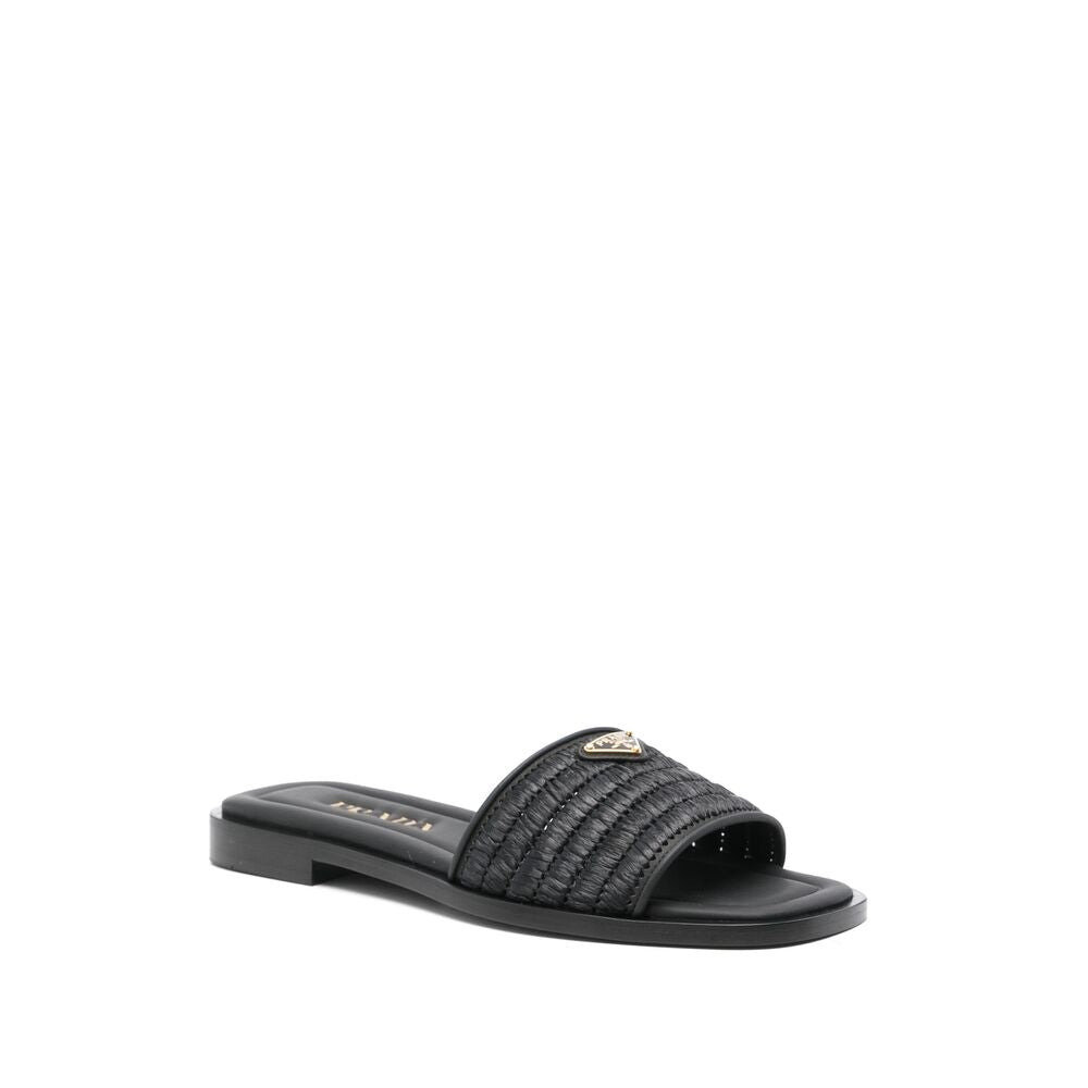 Prada Black Flip-Flops & Slides Women - 2