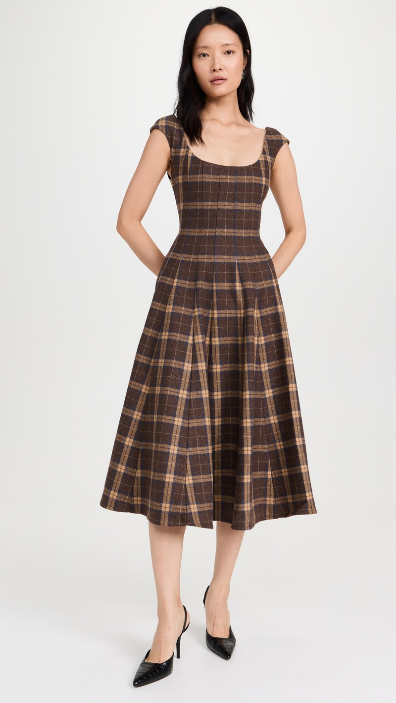 Leila Tartan Dress 6
