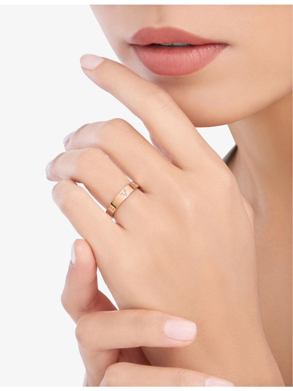 B.zero1 18ct rose-gold ring - 3