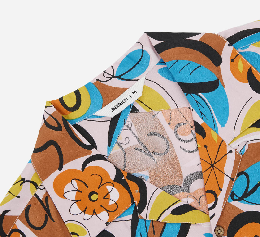 Vacation Shirt - Tropical Print - 3