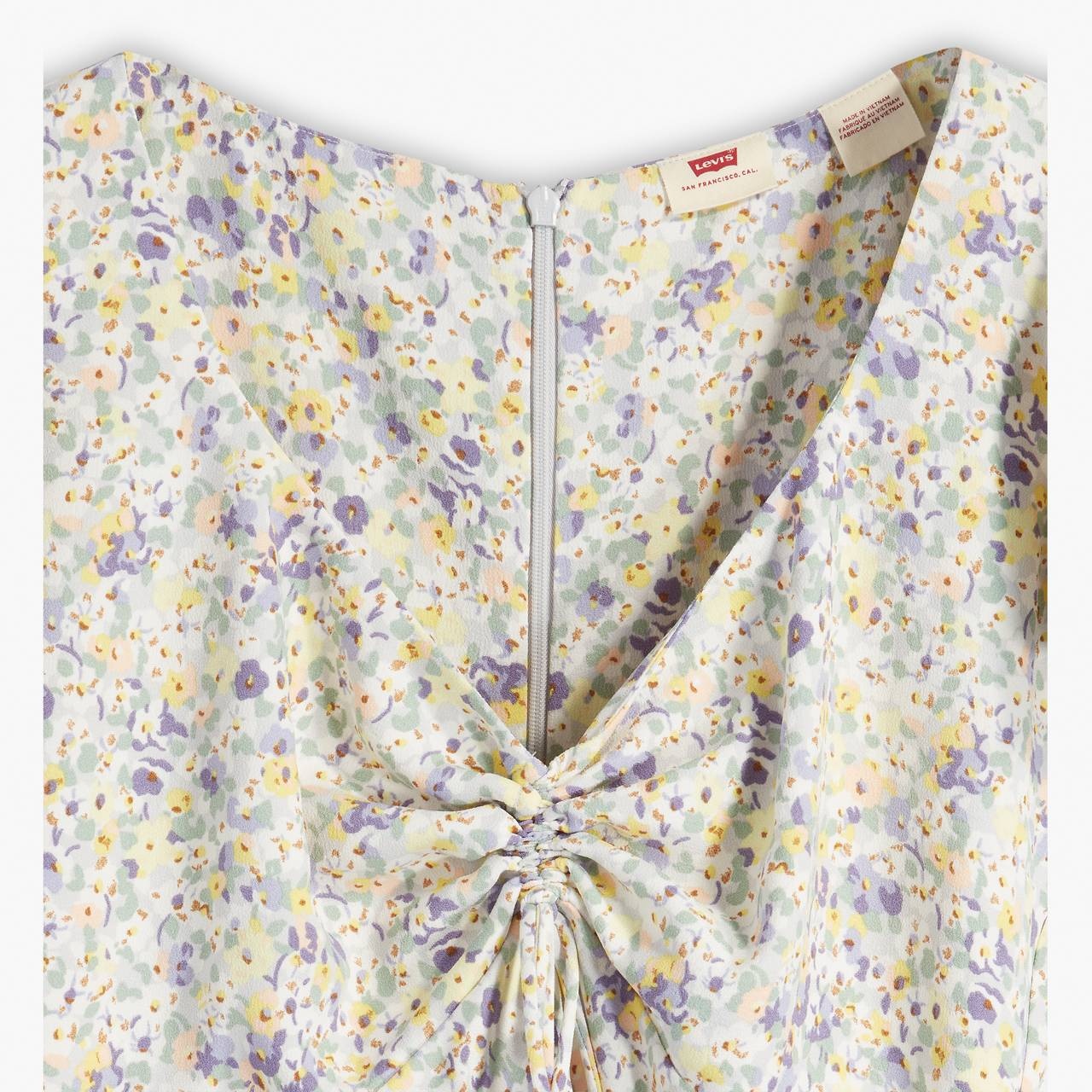 SKYLAR FLUTTER SLEEVE DRESS - 7