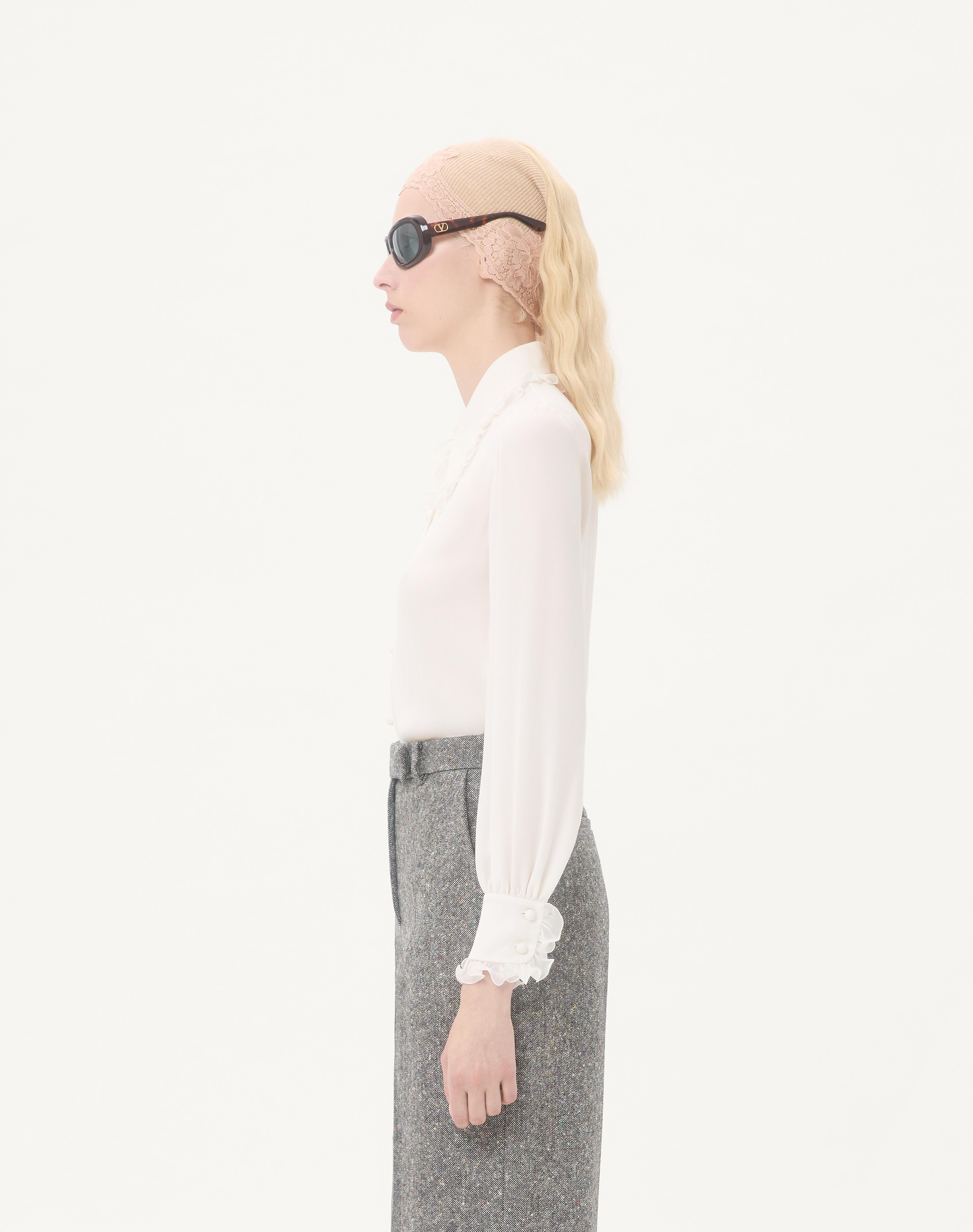 CREPE DE CHINE SHIRT - 5