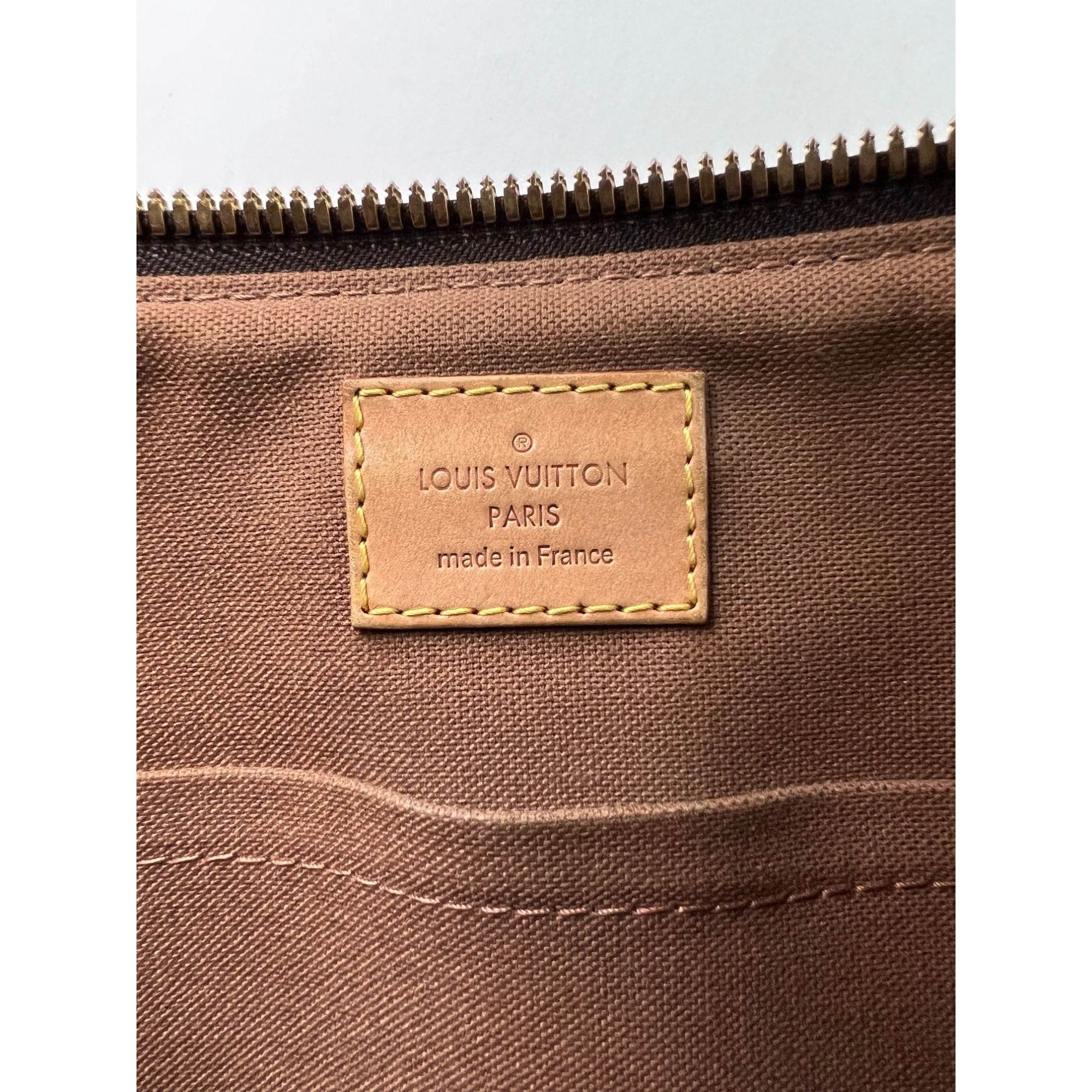Louis Vuitton Palermo PM Monogram Zippered Tote Bag - 15