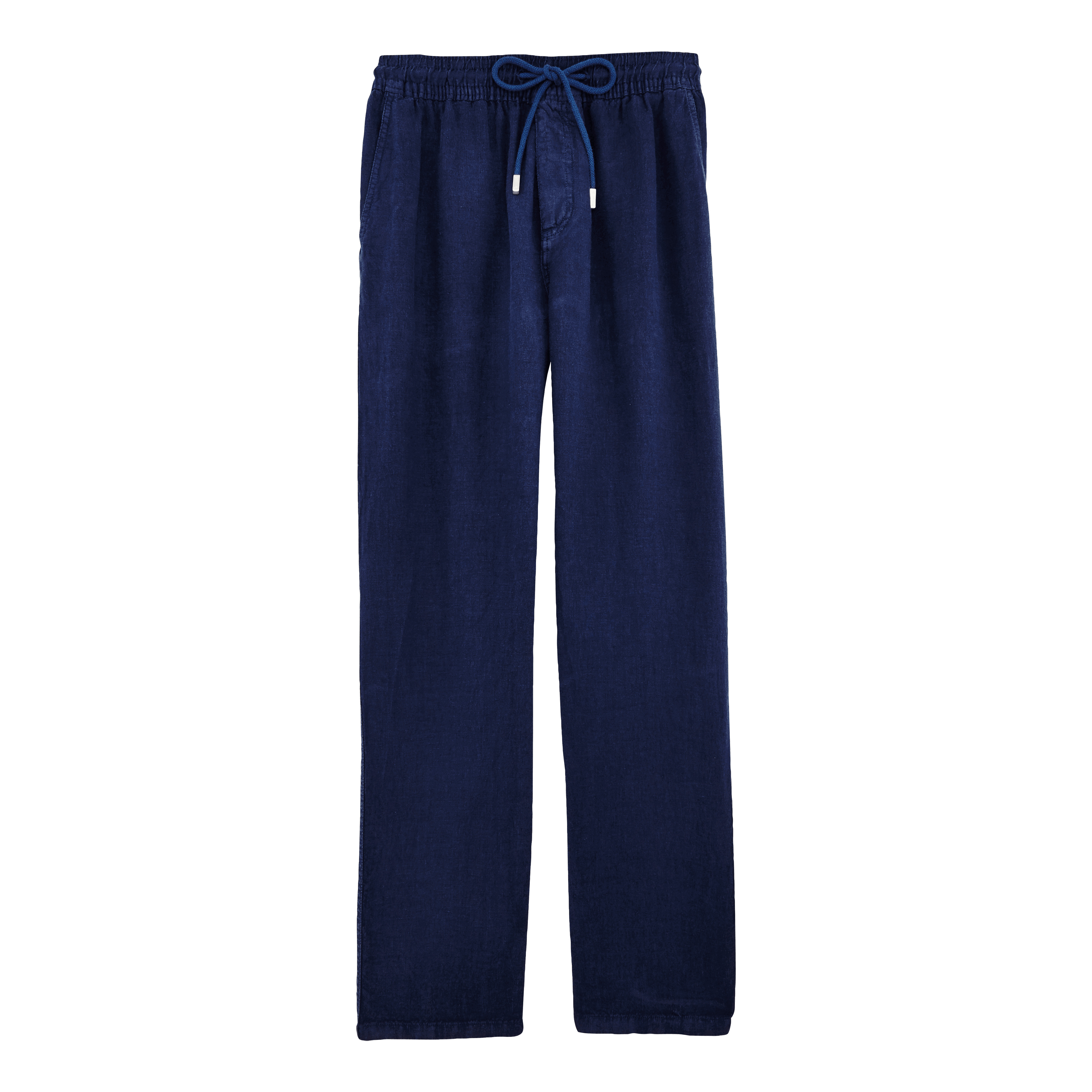 Men Linen Pants Solid - 1