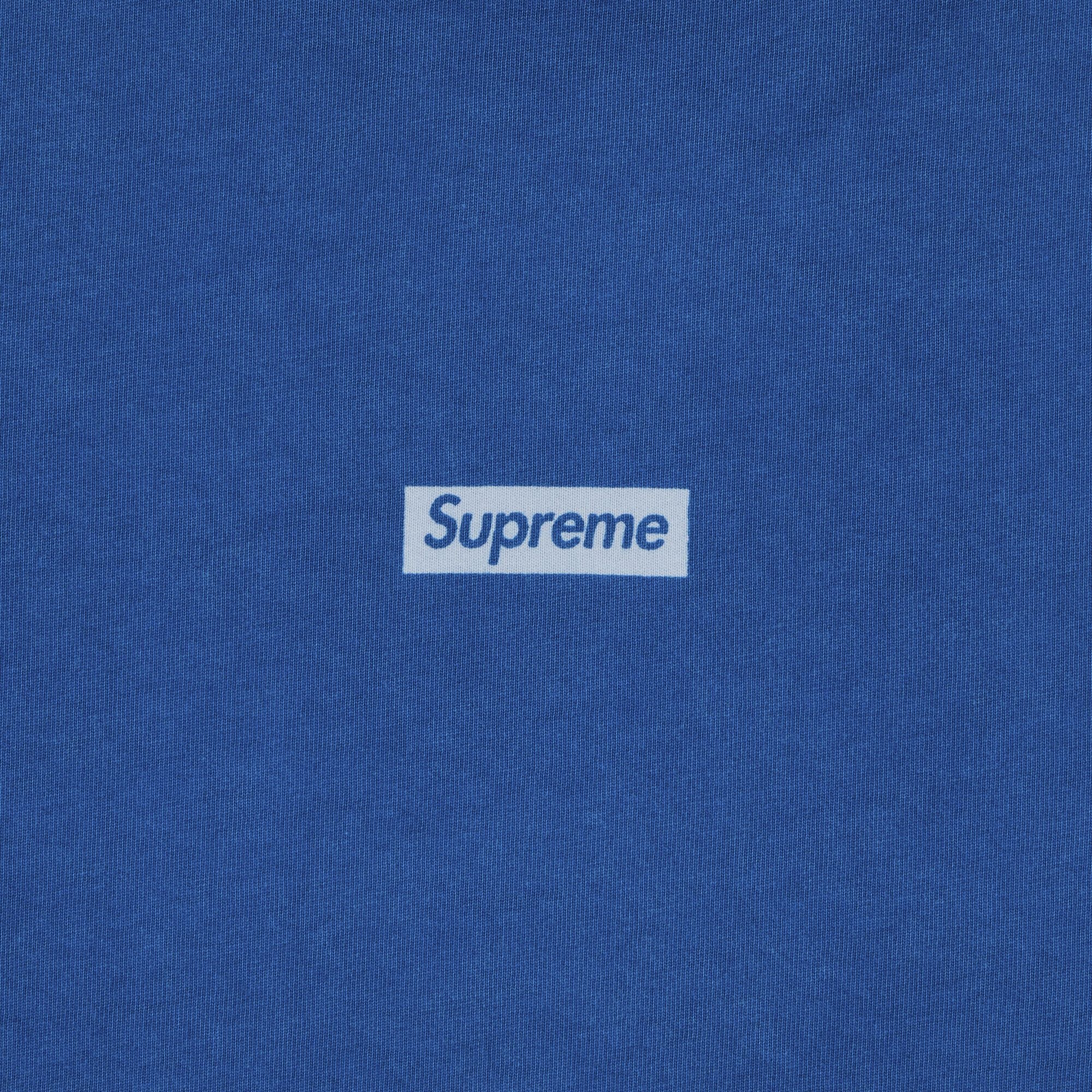 Supreme Supreme Overprint Small Box Short-Sleeve Top 'Blue