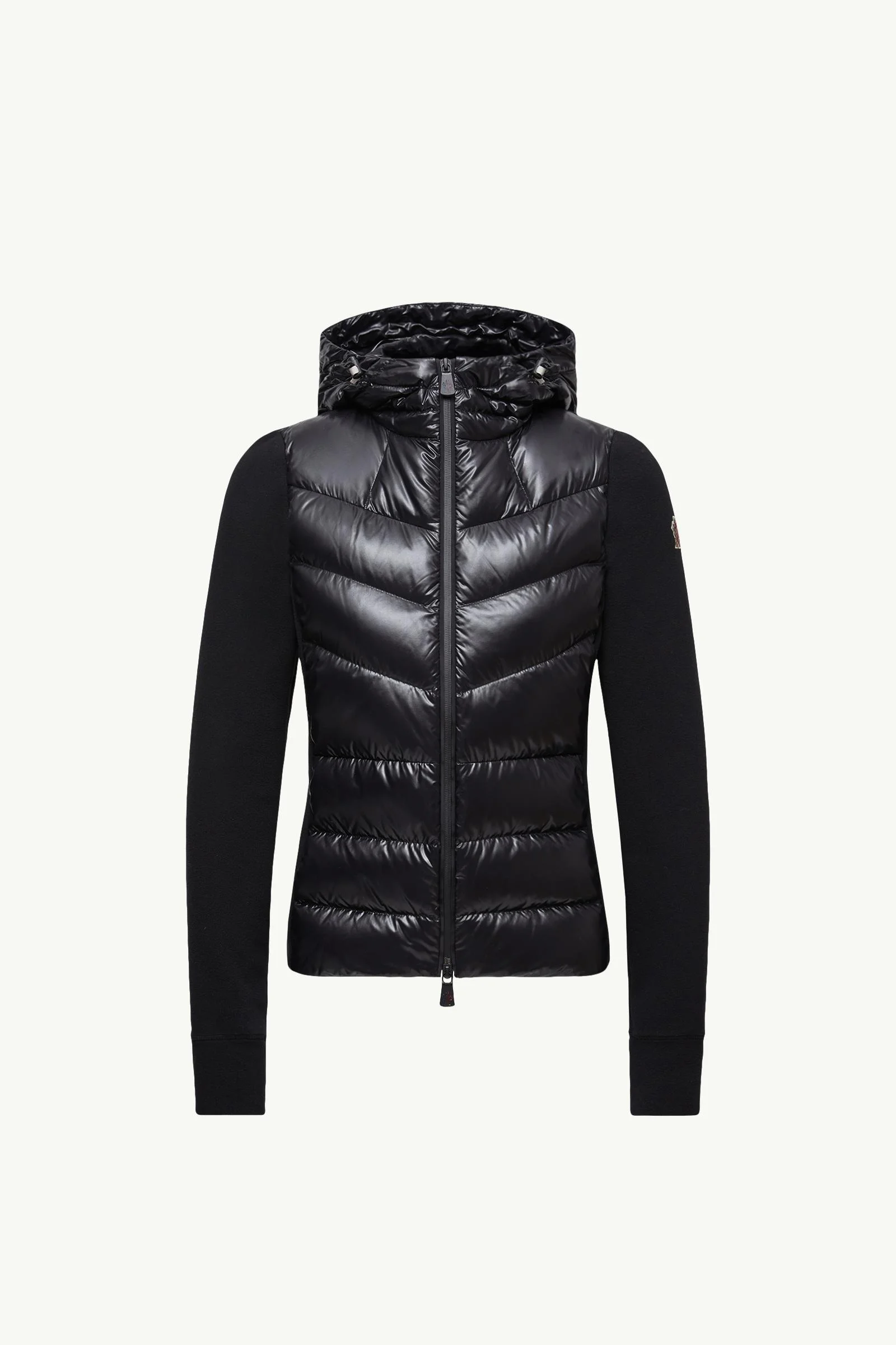 Padded Zip-Up Hoodie - 1