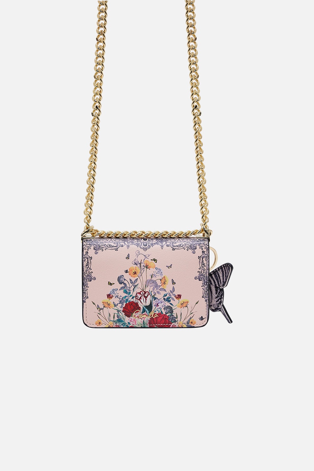 MINI CROSSBODY BOX BAG WITH CHAIN - 3
