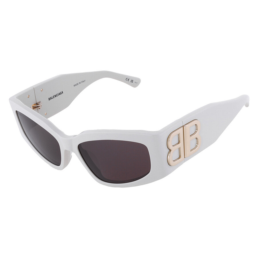 Balenciaga Grey Mirror Cat Eye Ladies Sunglasses BB0321S 010 57 - 3