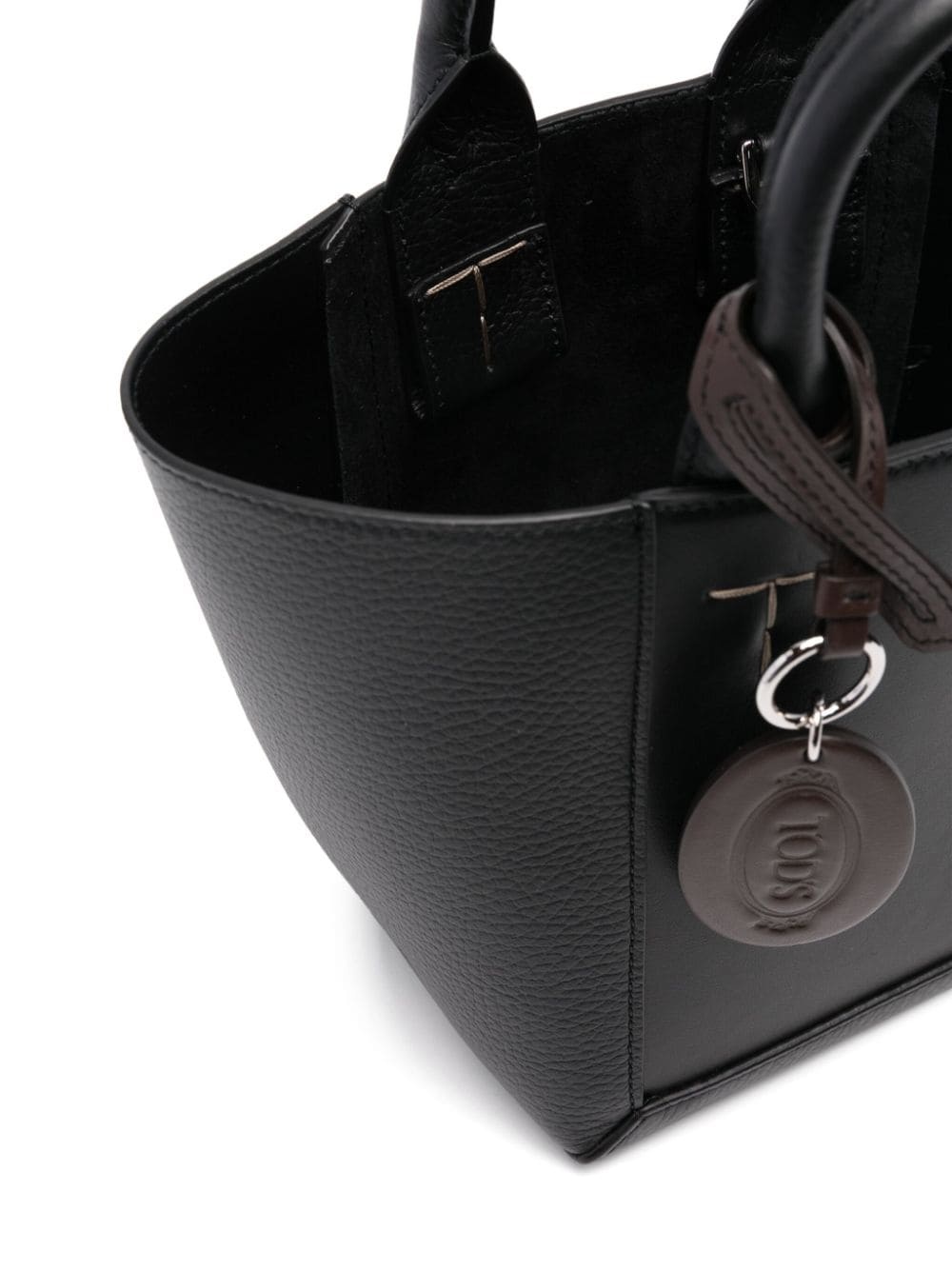 mini logo-pendant tote bag - 5