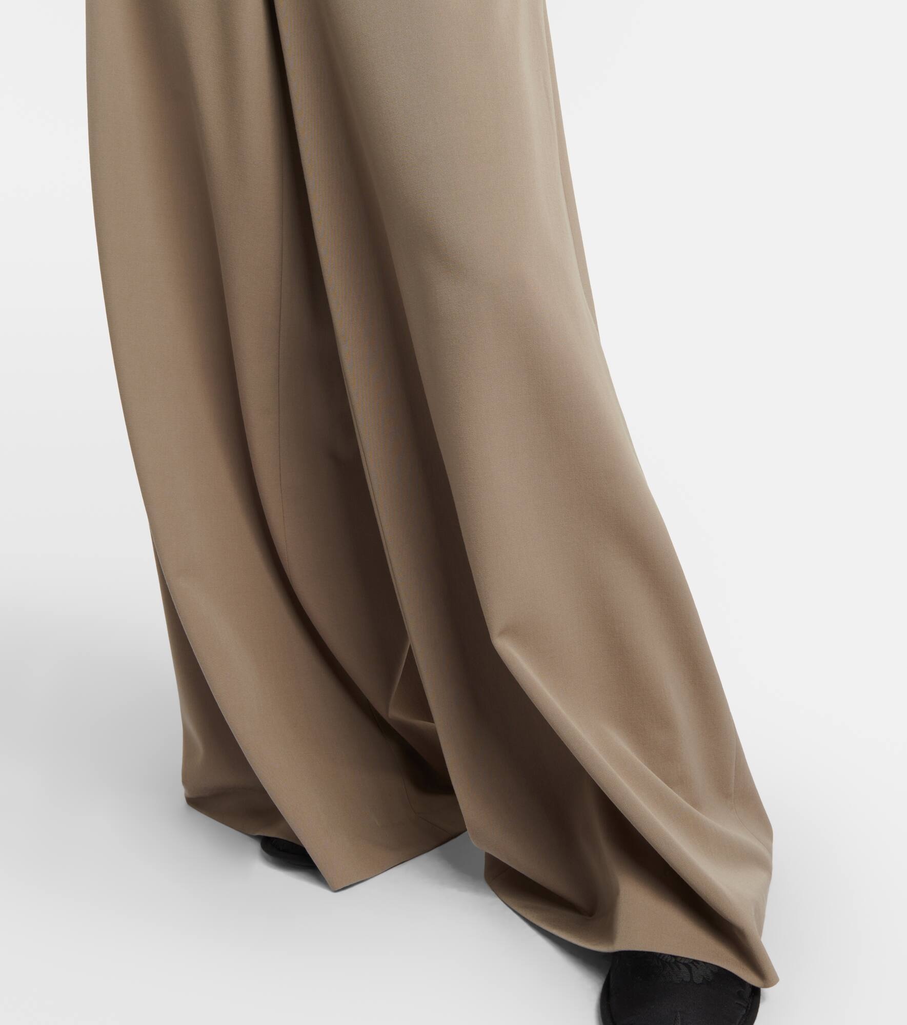 Dela wool wide-leg pants - 6