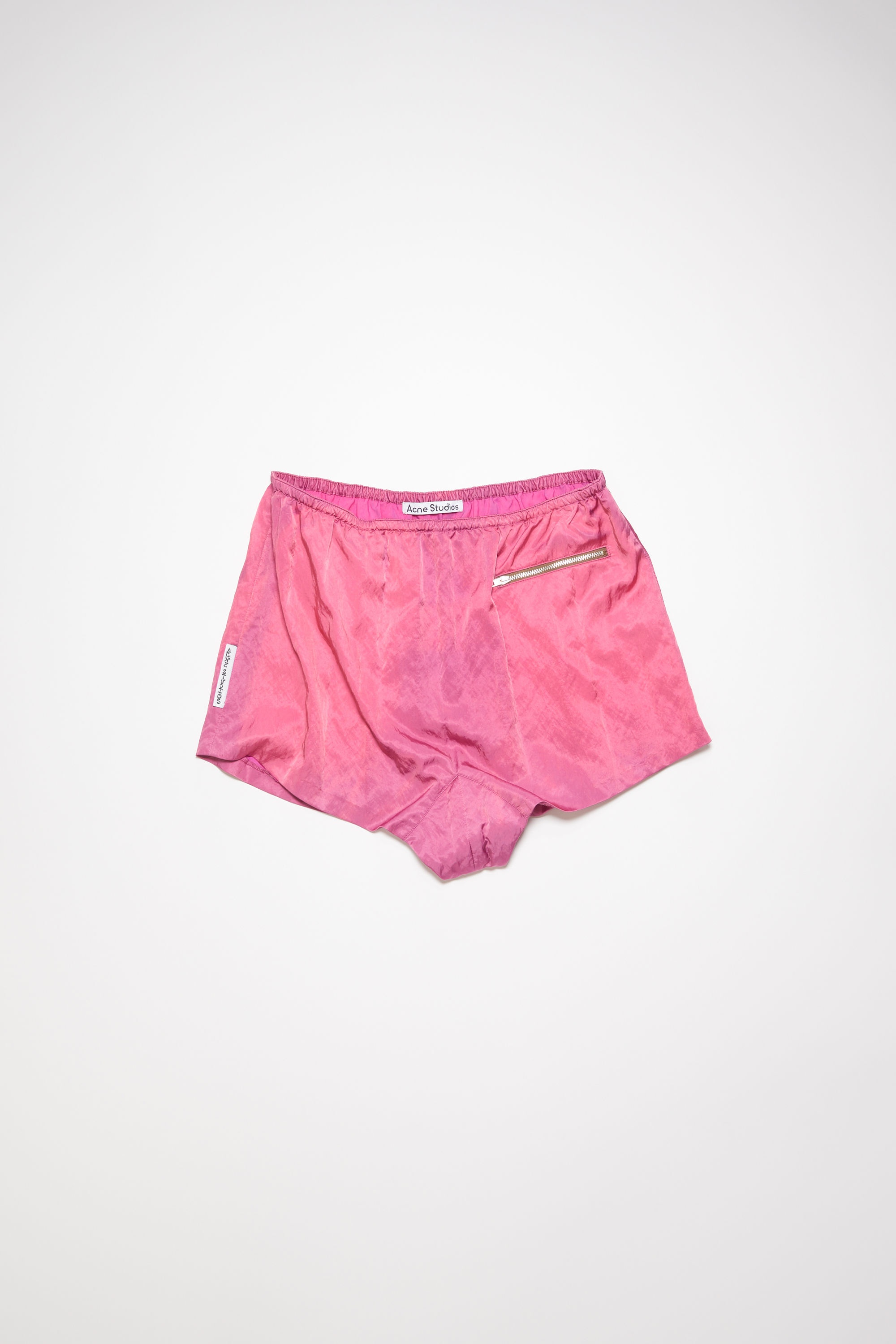 Satin shorts - Fuchsia pink - 6