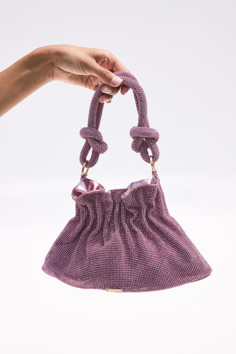 BARA MINI RHINESTONE SHOULDER BAG 3