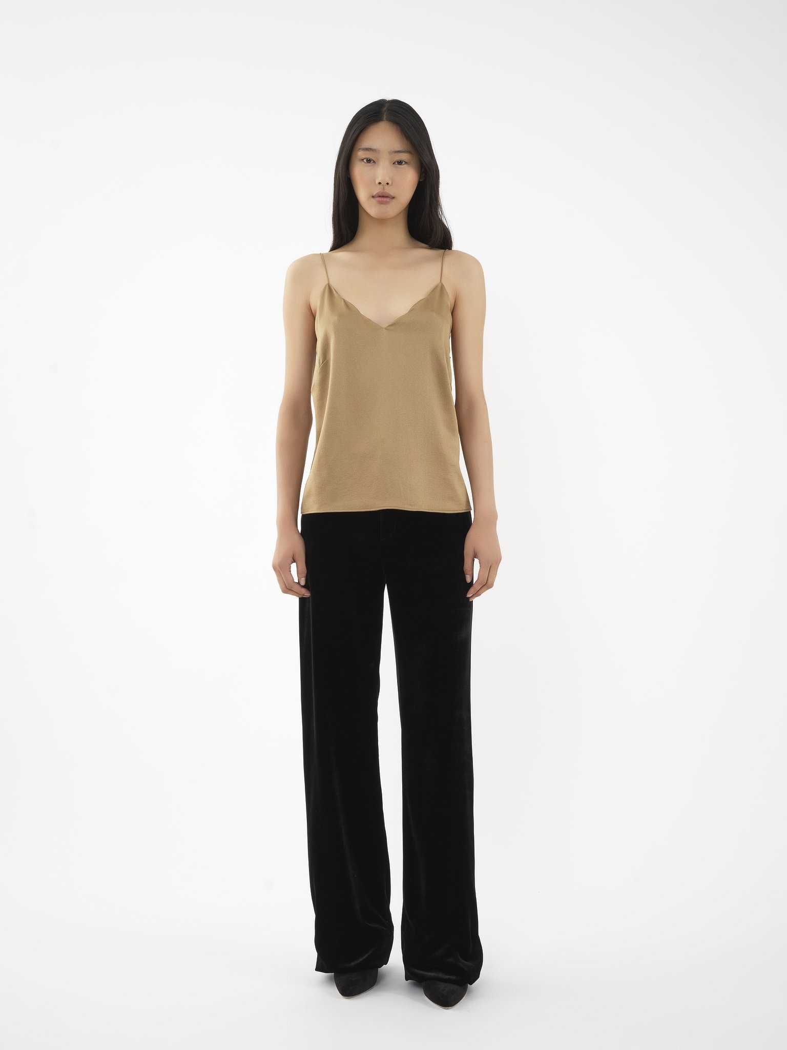SCALLOP-EDGED SLEEVELESS TOP - 3