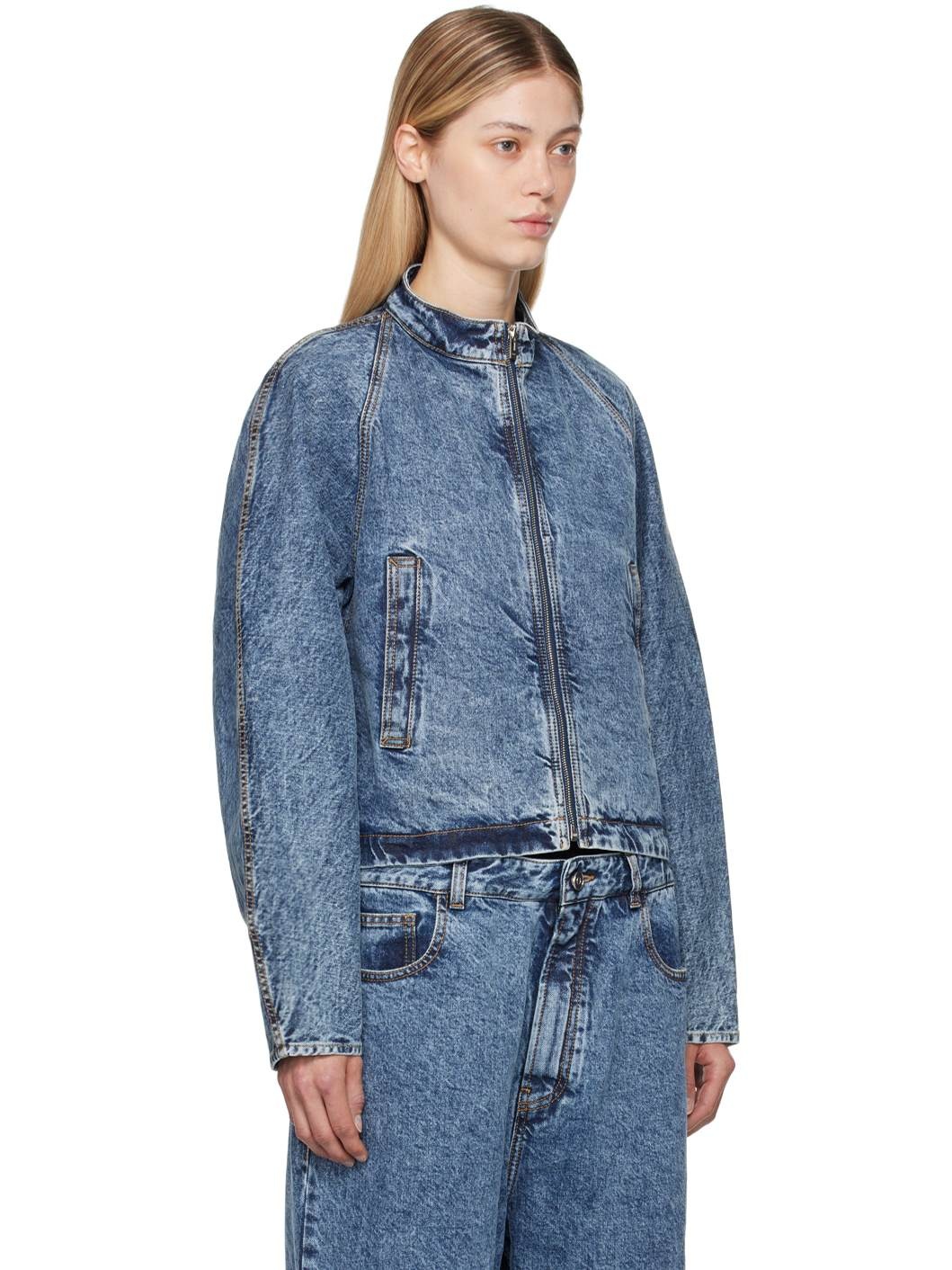 Blue Racing Denim Jacket - 2