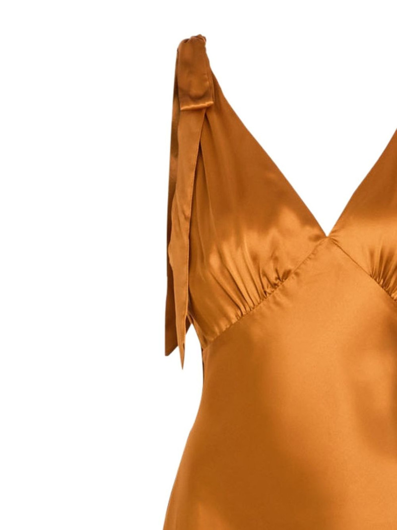 Reformation tie-strap V-neck maxi dress outlook