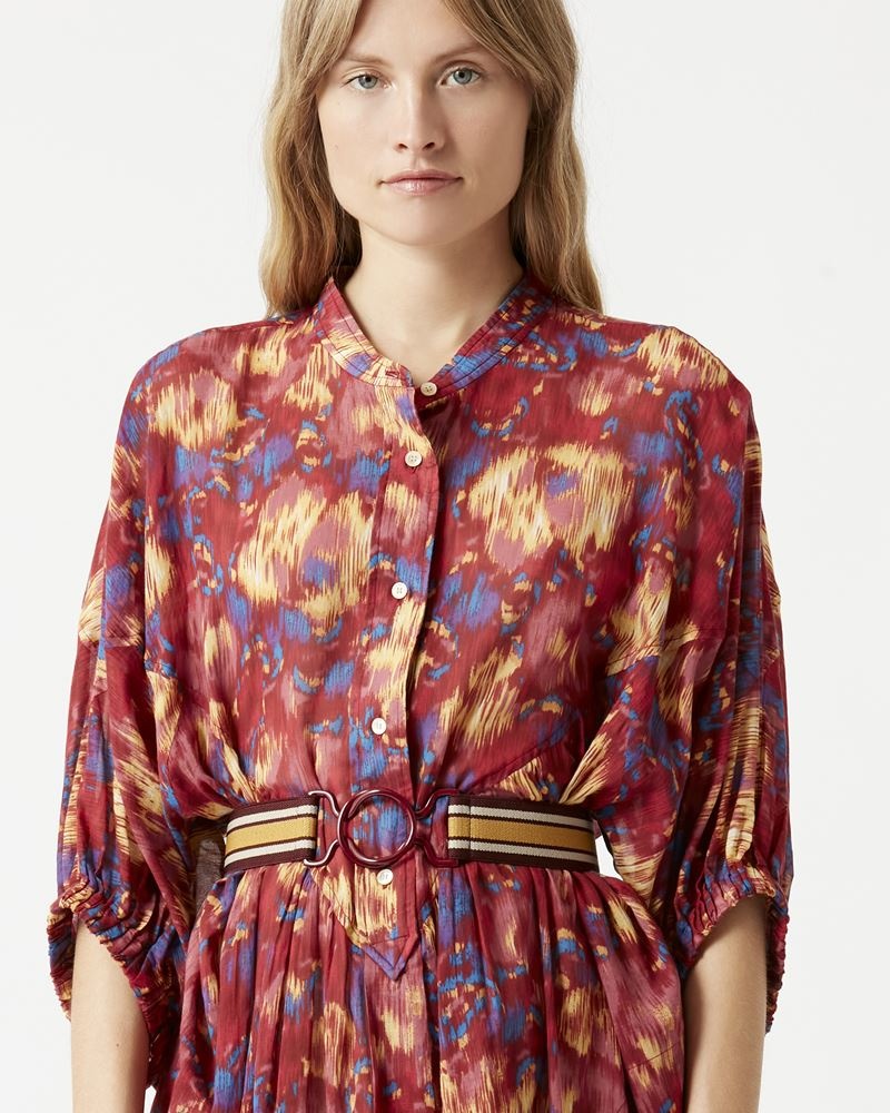 MAZEA PRINTED MIDI DRESS - 3