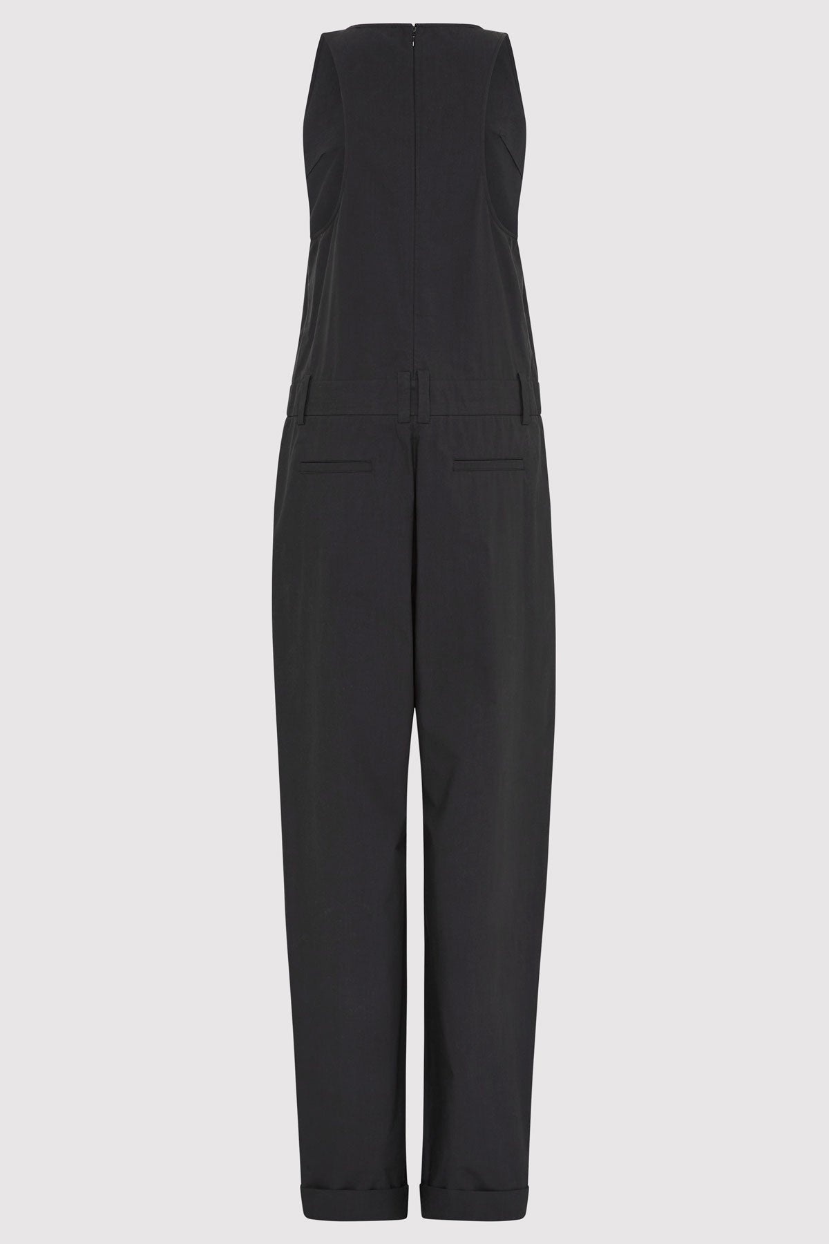 Organic Cotton Jumpsuit - Black - 6