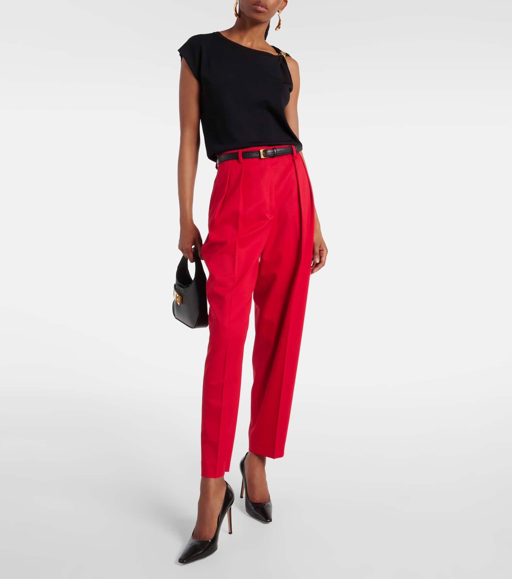Emmett wool tapered pants - 2