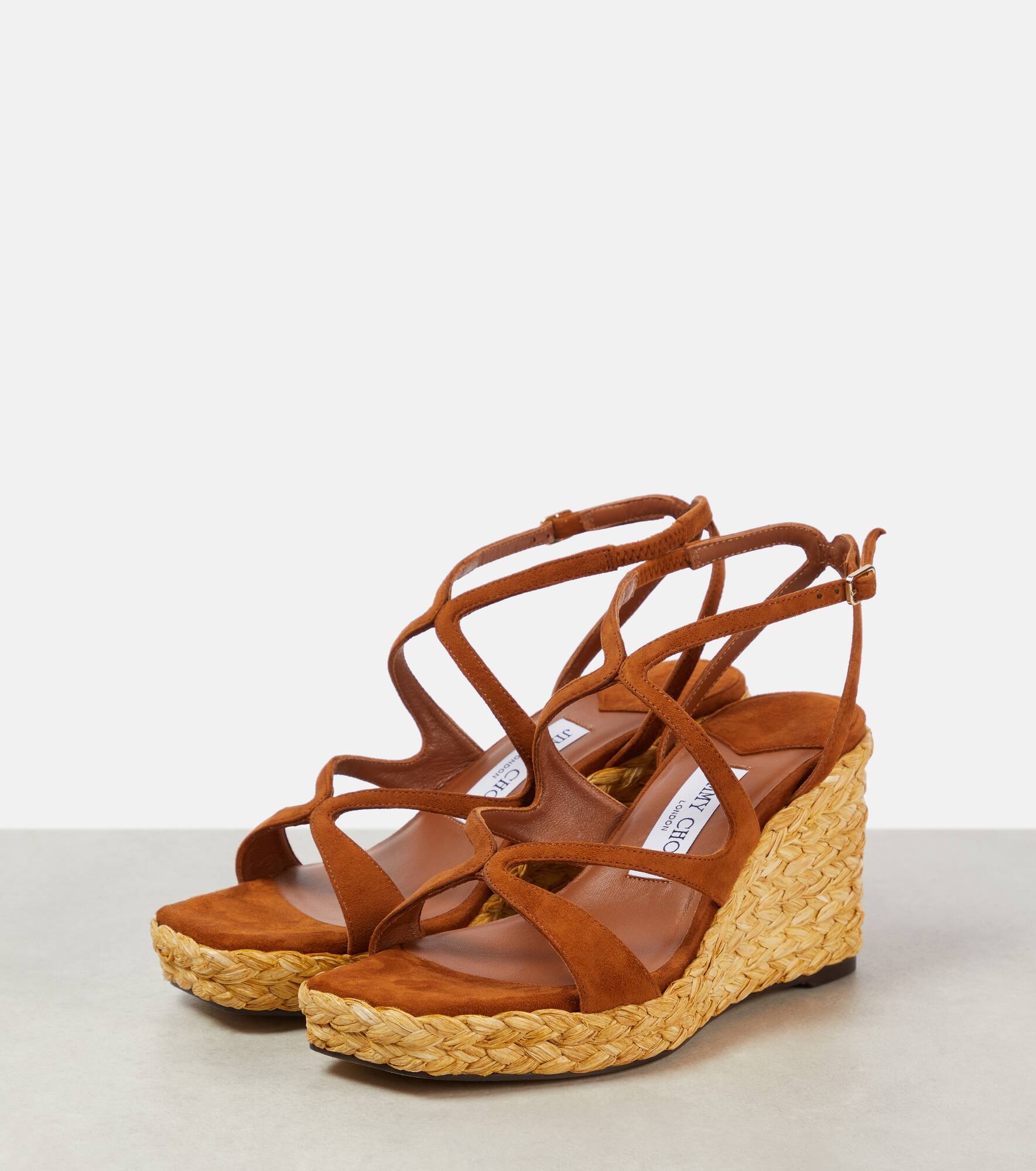 Ayla suede espadrille wedges - 5