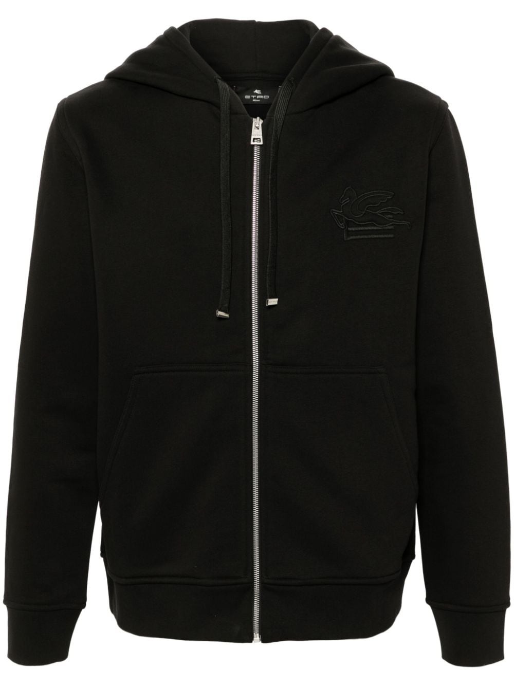 Pegaso-motif hoodie - 1