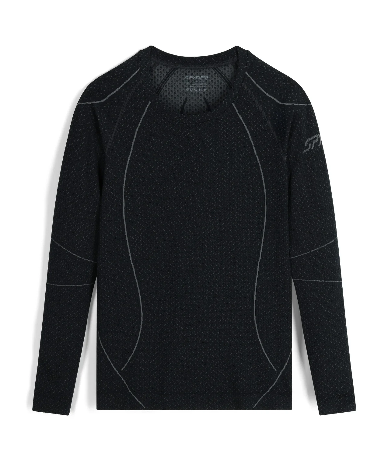 Womens Momentum Baselayer Top- Black - 1