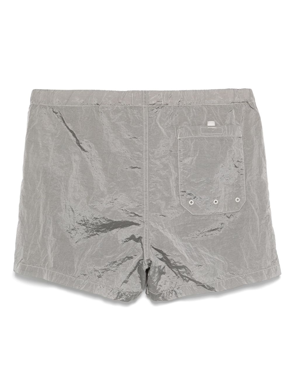 logo-patch swim shorts - 2