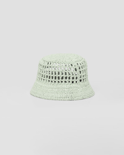 Prada Woven fabric bucket hat outlook
